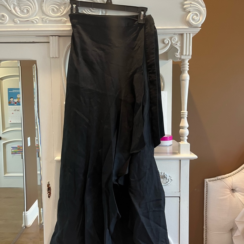 White House Black Market Layered Maxi Skirt